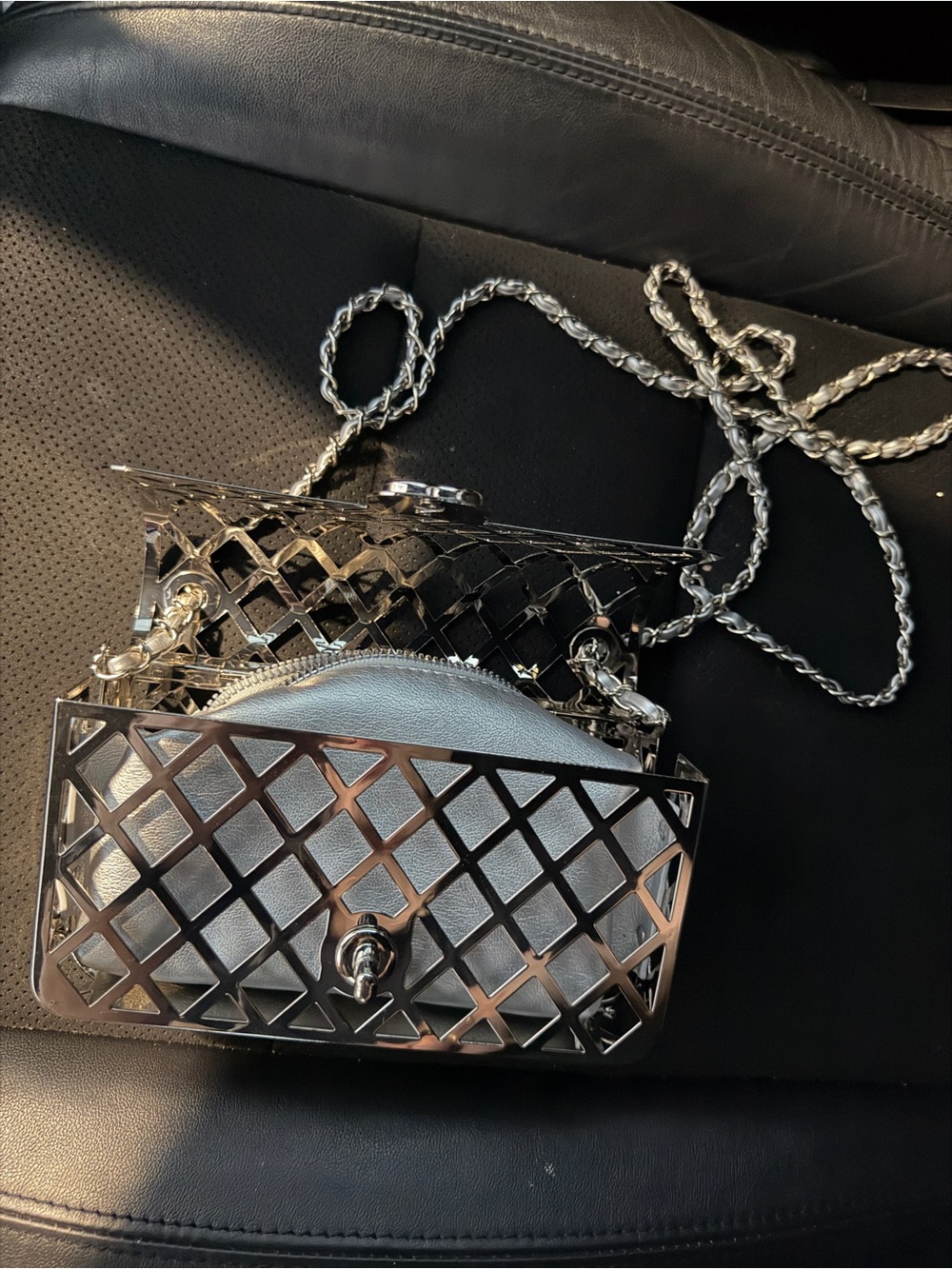Metal Cage bag